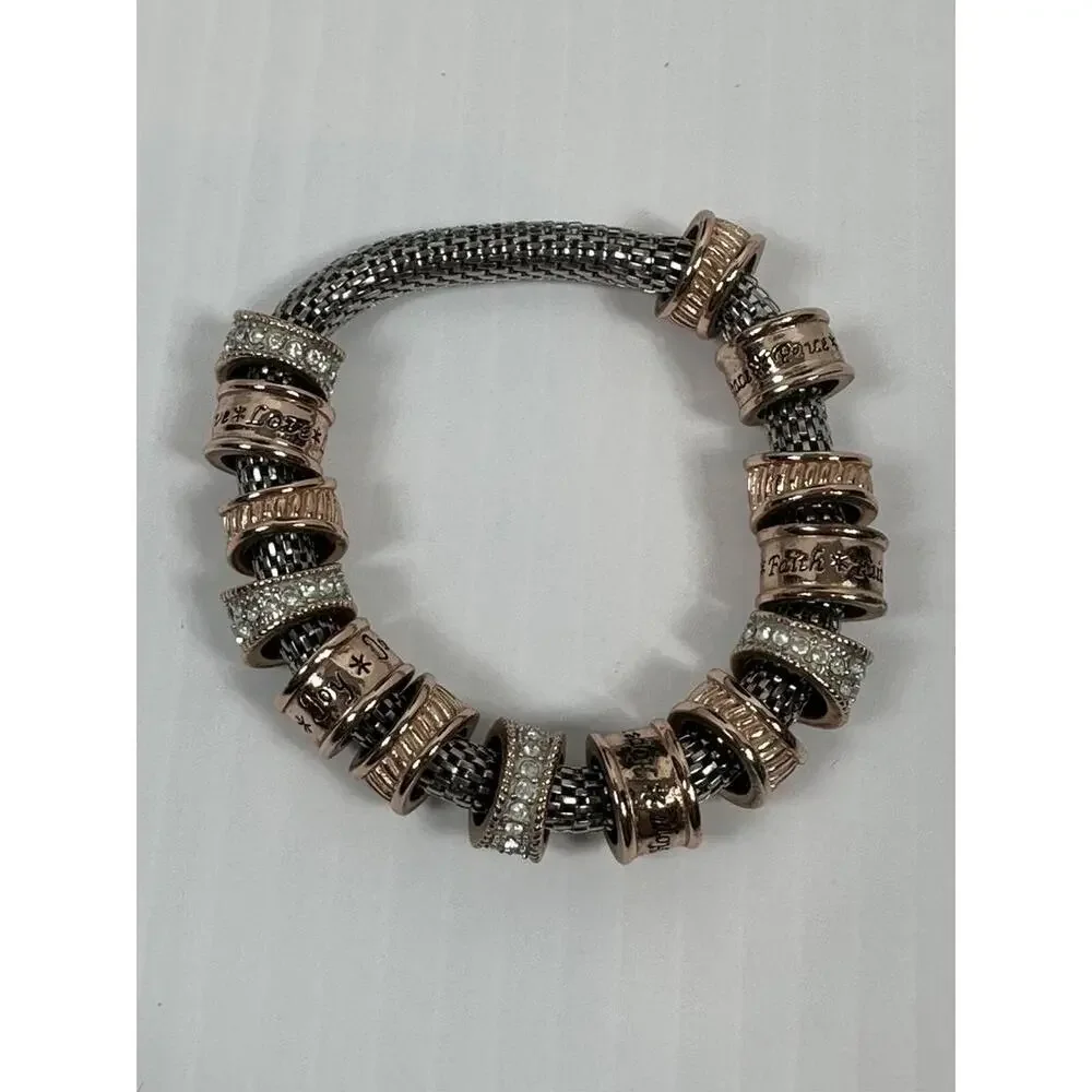Bradford Exchange Nature's Healing Touch‎ Bracelet Copper  Swarovski Crystal